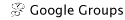 google groups
