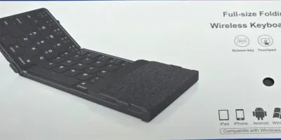 Keyboard พับได้ Full-size Folding Wireless Keyboard (JOMAA)