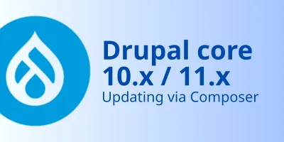 อัปเดท Drupal 10/11 ด้วย Composer