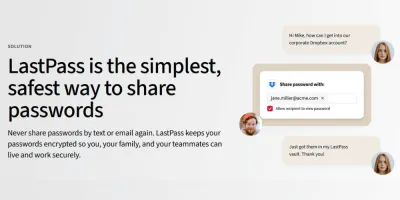 แชร์รหัสผ่าน โดยไม่ต้องบอกรหัสผ่าน ด้วย LastPass